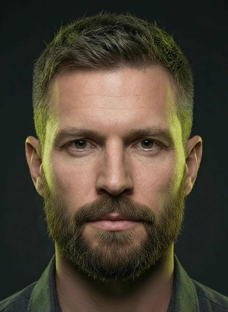 Bold short beard preview thumbnail